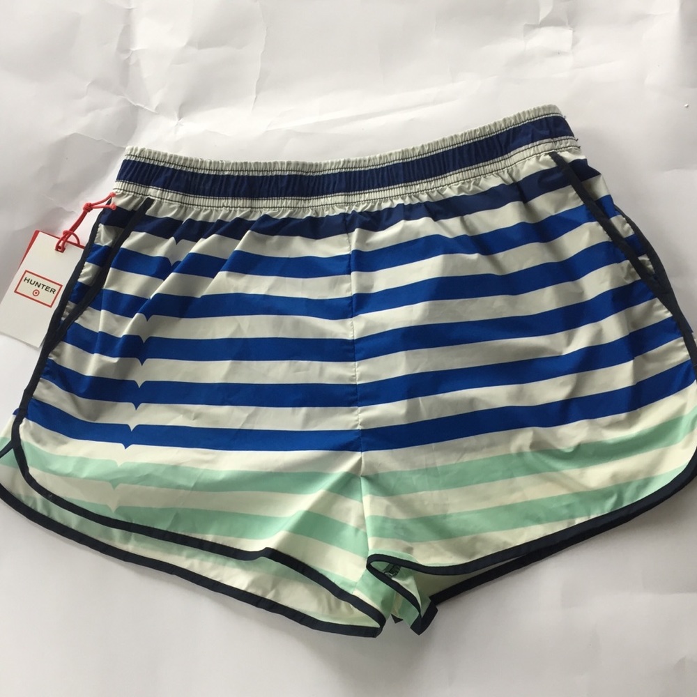 Hunter for Target Striped Athletic White Shorts